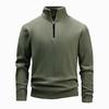 2025 Men's Trendy Stand-up Collar Half-Zip Fleece Sweatshirt for Autumn/Winter