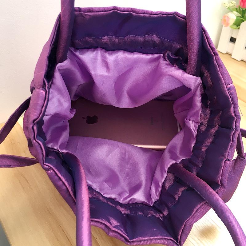 Bolso Cubo Vintage Bordado Étnico con Cordón 2025 para Mujer - Bolso de Tela Hecho a Mano para Teléfono Móvil y Almacenamiento