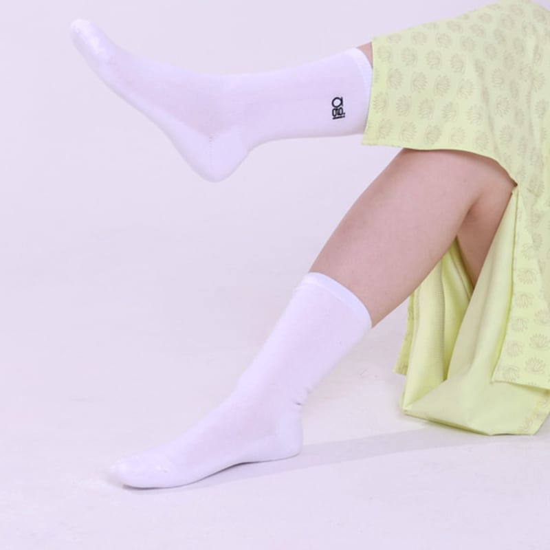 

OGI logo on socks WHITE