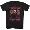 Halloween - Silent Type - American Classics - Solid Black Adult Short Sleeve T-S