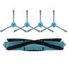 1 Set Main Roller Brush And Side Brushes For Conga 7490 /8290 For Immortal For Genesis Vacuum Cleaner Replacement Accessories