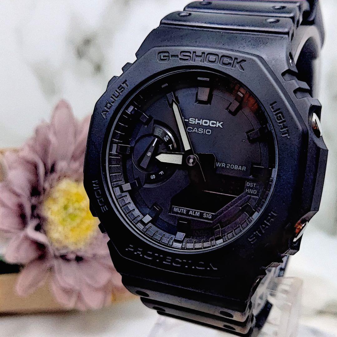 

[USED] CASIO G-SHOCK All Black Casio Oak GA-2100