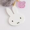 GreenFlash Miffy Fur Acrylic Keychain, Gray, BM-456