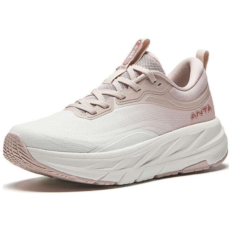 Anta Divine Journey 10 Cushioning Slip Resistant Low top Training Shoes Women's White Pink 122517718-2