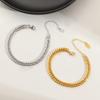 Trendy Hip Hop Cuban Chain Titanium Steel Bracelet - Cool, Stylish, Simple Fashion Jewelry