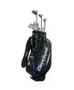 DUNLOP Cleveland GOLF Men's Club Set Package Set 2022 Model (10 Clubs and Caddy Bag Included) Steel Right Flex: S Black