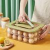 Küche Ei Lagerung Box Schublade Typ Behälter für Eier Einstellbare Zeit Organizer Fall Küche Kühlschrank Anordnung
