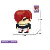 Lovely Fighter Figures Micro Diamond Building Block Nanobrick Kyo Iori Terry Mai Ryu Ken Gouki Chun-Li M·Bison Construction Toys