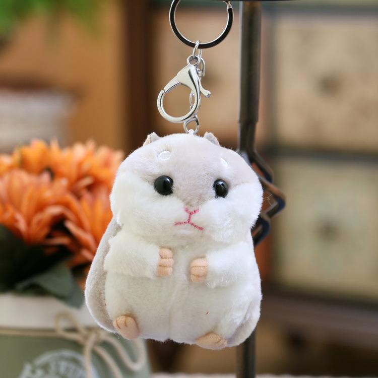 

Год Крысы Талисман Маленькая Мышка Подвеска Милый Мягкий Милый Маленький Хомячок Брелок Сумка Плюшевая Кукла Кукла 10cm (with keychain) светло-серый