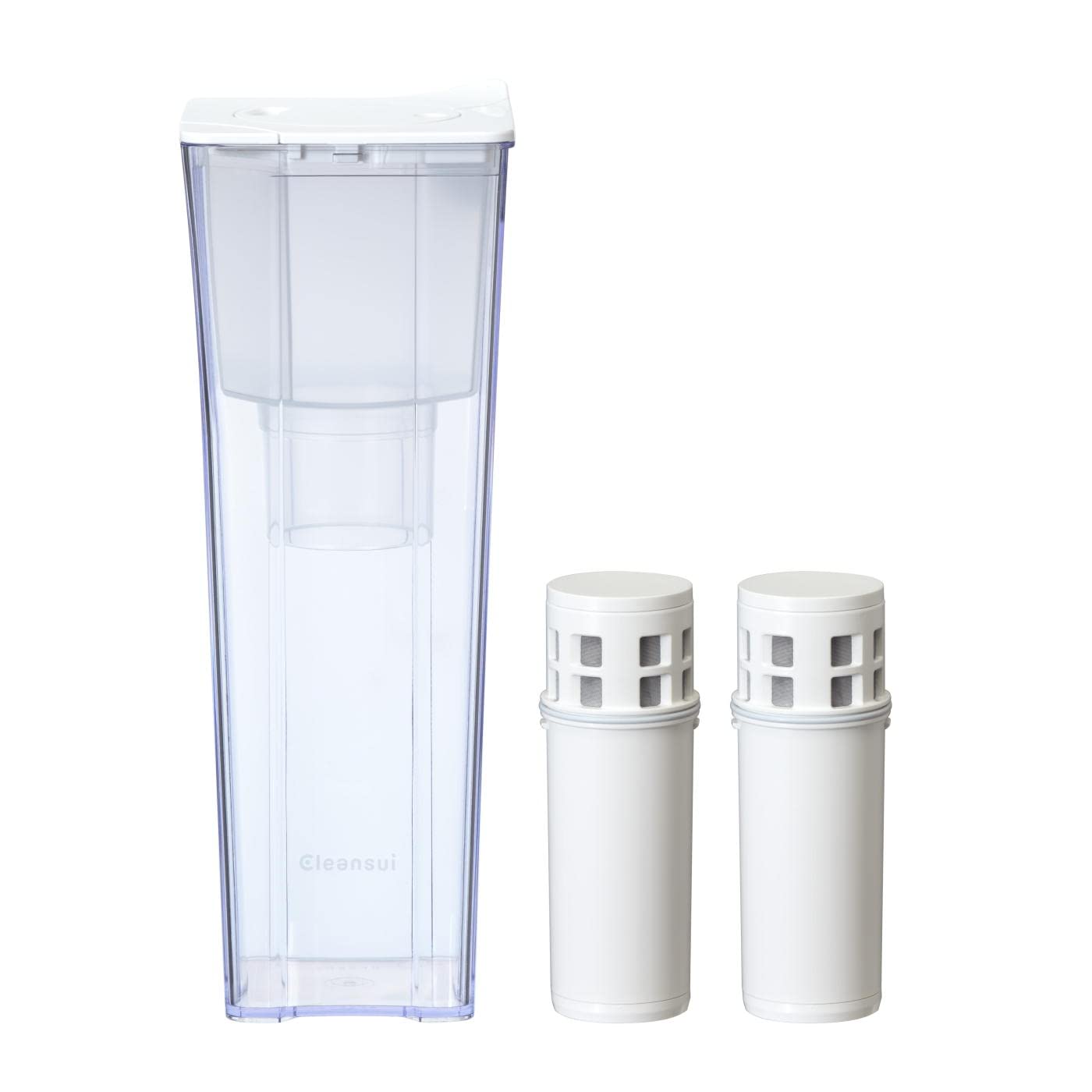 

Cleansui water pot 2 cartridges in total Filtered water Total Compact model purifier, type, [CP012W-WT] capacity 0.9L capacity 1.35L
