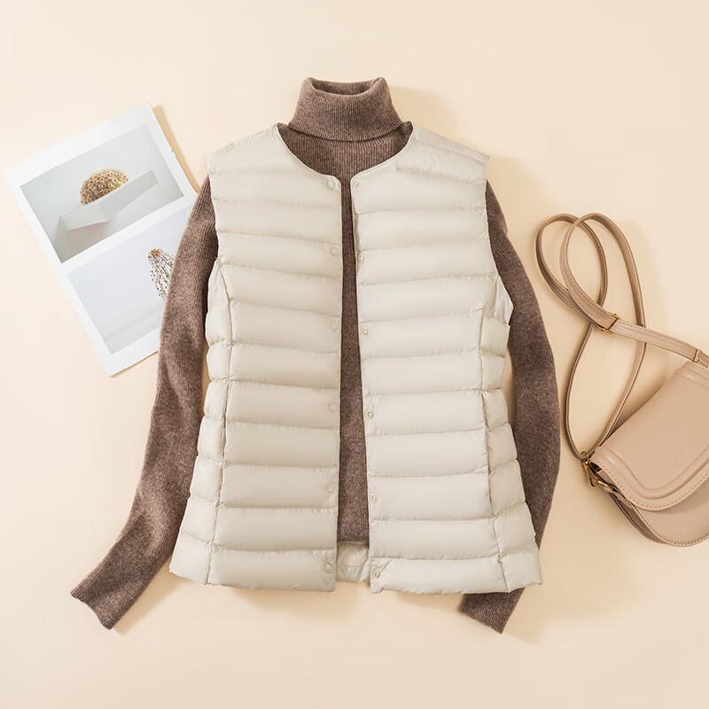 SNOWFLYING X40144398F 2024 Fall/Winter Duck Down Vest