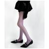 White Floral Jacquard Tights for Girl Spring Summer Ins Cute Lace Bottom Lolita Stockings Thin Pure Charming Pantyhose for Women