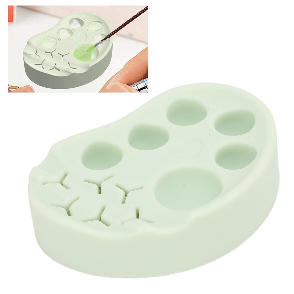 Lash Lift Brow Lamination Lotion Perming Lotion Container Multifunction Silicone Tray for Eyelash Perm Nail Polish Microblading Pigment