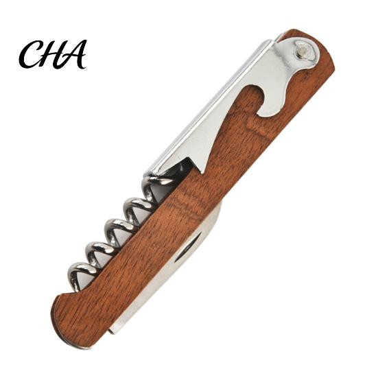 Beverage Opener for Beer 3-in-1 Wine And Corkscrew Bottle Opener, Compact Manual Wedding Gifts Groomsmen Tool, Multifunctional Home Kitchen Bar Travel
