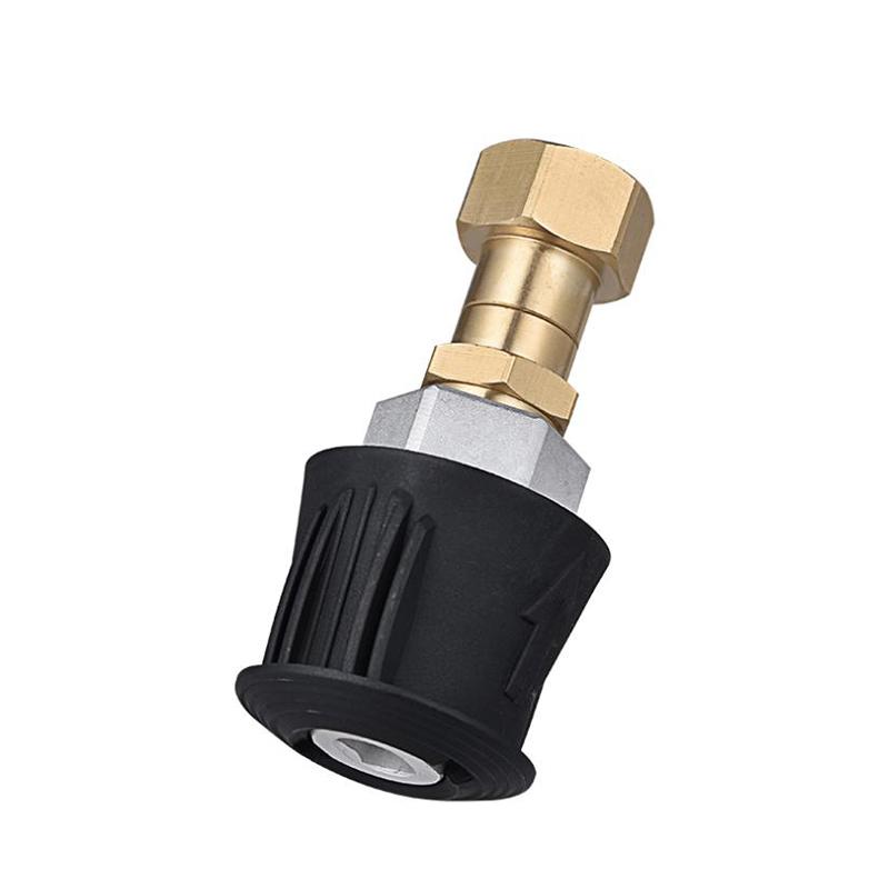 High Pressure Car Wash Water Gun For K Series Cleaning Hose Quick Connector 360° Rotating Anti Winding Accessories Tool