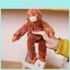 Plush Monkey Keychain With Soft Short Plush For Bag Ornaments And Gift For Girls