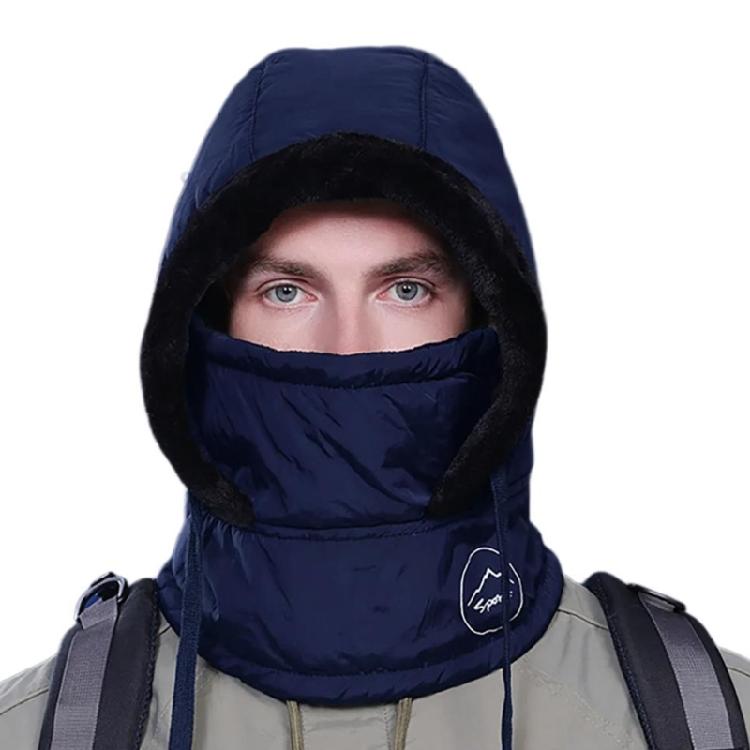 Unisex Warm Hat Neck Gaiter Warm Trapper Hat for Skiing Skateboarding Thick Windproof Ushanka Hat for Cold Weather