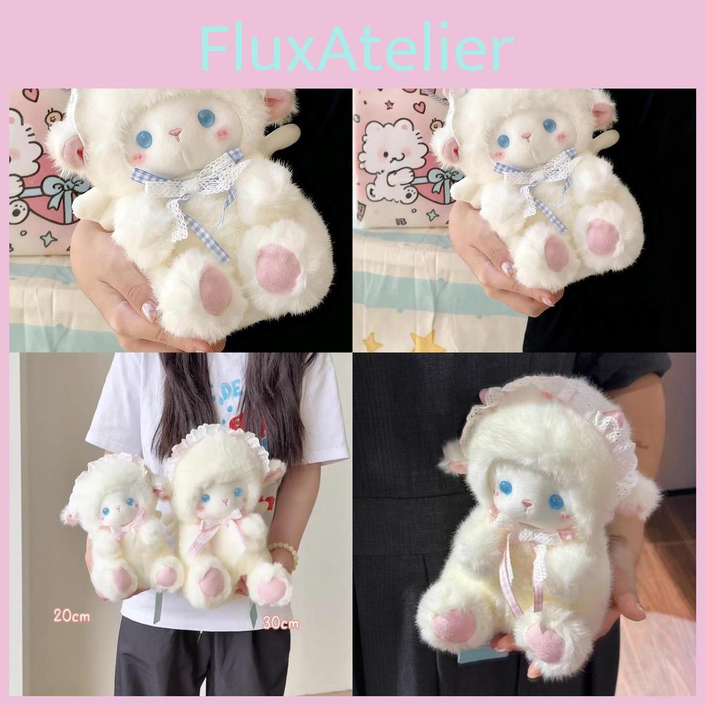 Plush Angel Sheep Toy With Soft Cotton Filling For Kids Birthday Gift