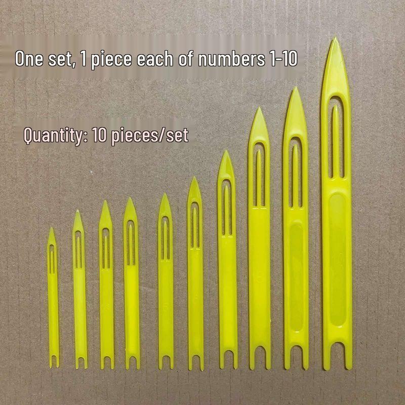 .Net Mending Shuttle: Stainless Steel Fish & Shrimp Casting Tool with Plastic Accessories