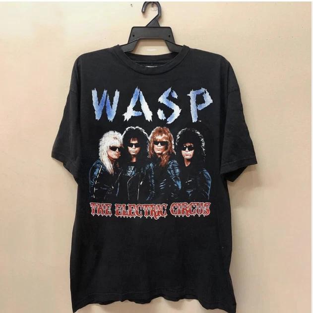 New Rare W.A.S.P Band Tee Gift For Fans Men S-5XL T-Shirt 2XL