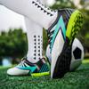 Amazon men's autumn low-top long broken nails seamless fly weaving student children boys professional training football