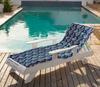 Vargottam Printed Rocking Chair Sofa Cushion With Ties  Chaise Recliner Quilted Thick Padded Seat Cushions Recliner Garden Outdoor