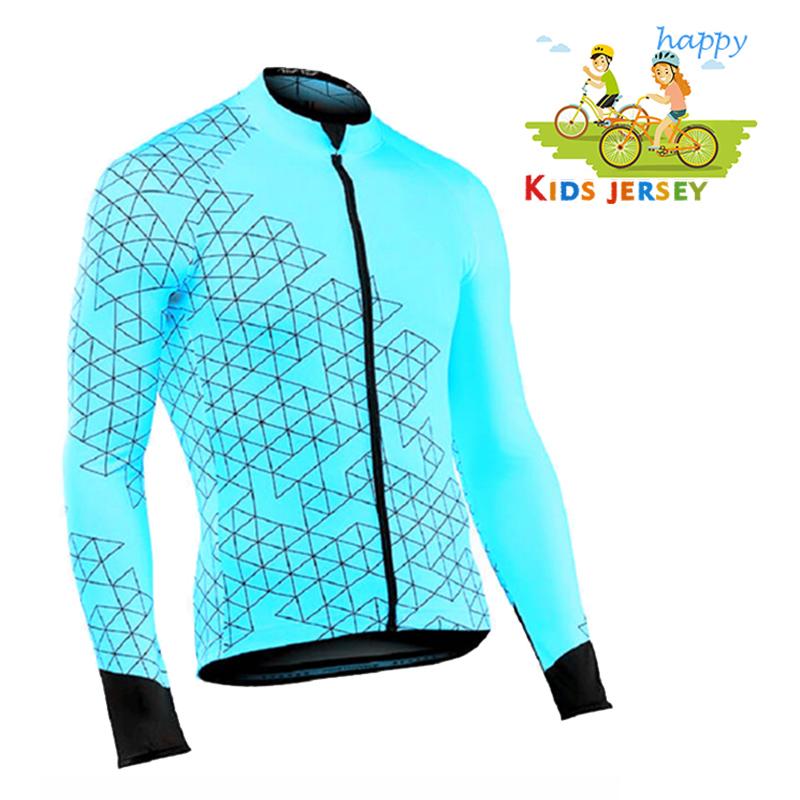 Maillot de Ciclismo de Manga Larga para Niños 2026 Otoño Conjunto de Maillot de Ciclismo para Niños Niño Niña Bicicleta MTB Ropa de Ciclismo Transpirable