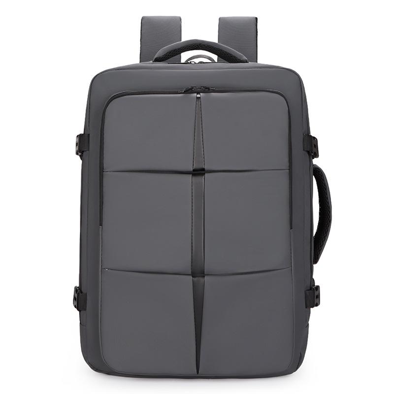 

Autumn/Winter Large Capacity Men s Expandable Travel & Business Laptop Backpack сірий колір