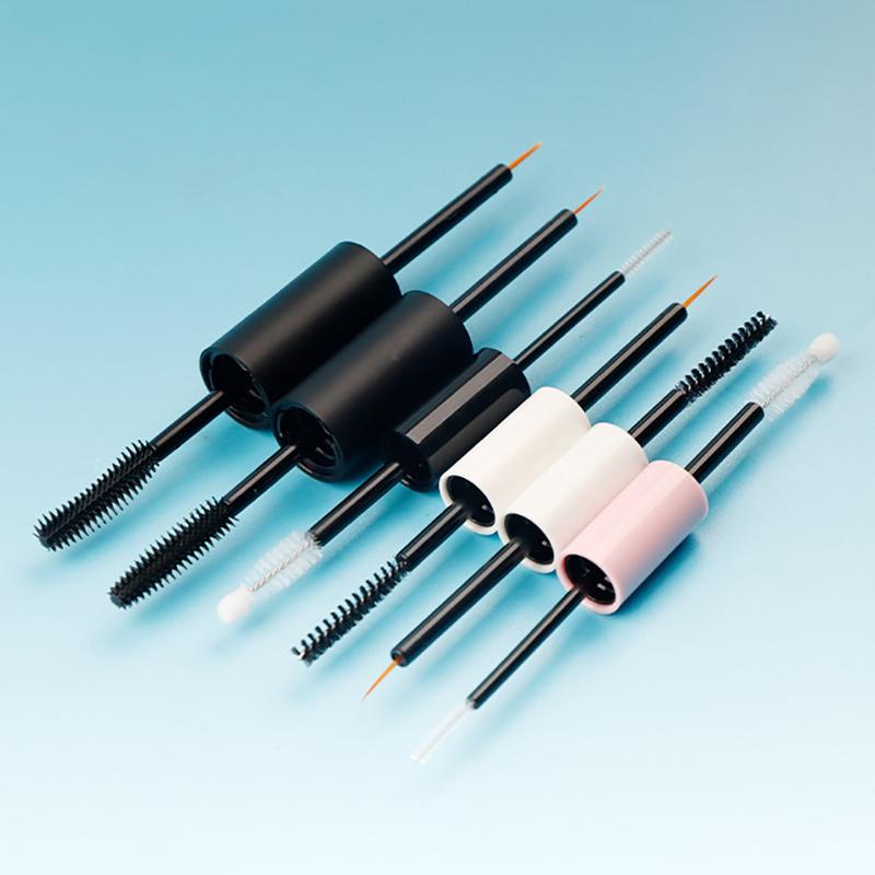 1Pcs Empty Mascara Tube Double Head Diy Eyeliner Tube Dual-Purpose Eyelash Tube Growth Liquid Bottle Cosmetic Container