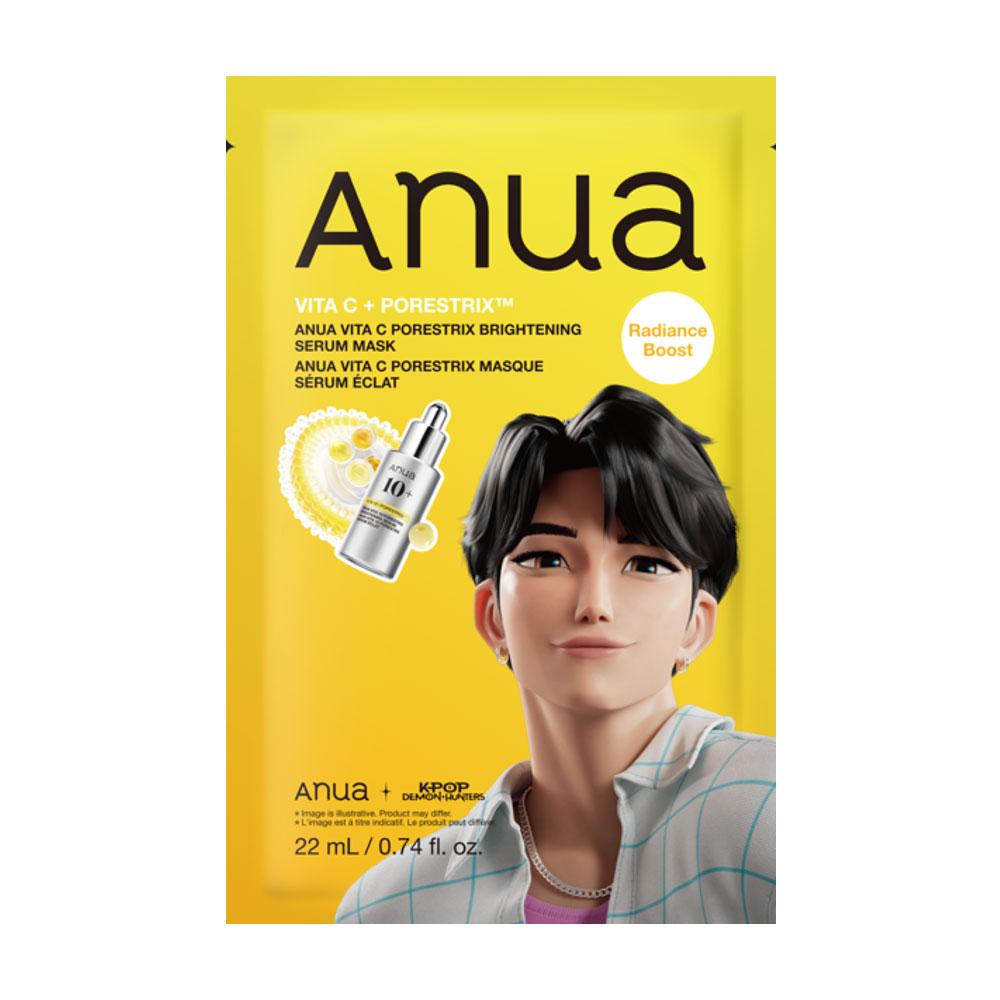 

[Охотники на демонов K-Pop] Набор из 5 тканевых масок Anua (8 типов) (+1 Дополнительный лист) / KDH Vitamin C Brightening 5+1