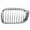 2 Pieces Chrome Front Kidney Grille For E46 M3 2DR 99-06