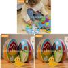 Rabbit Cartoon Portable Fabric Book With Felt Material For Kids Room Storage