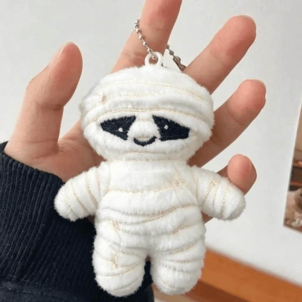 Stuffed Halloween Plush Keychain Skull Key Hanging Cute Bag Pendant Bag Decoration
