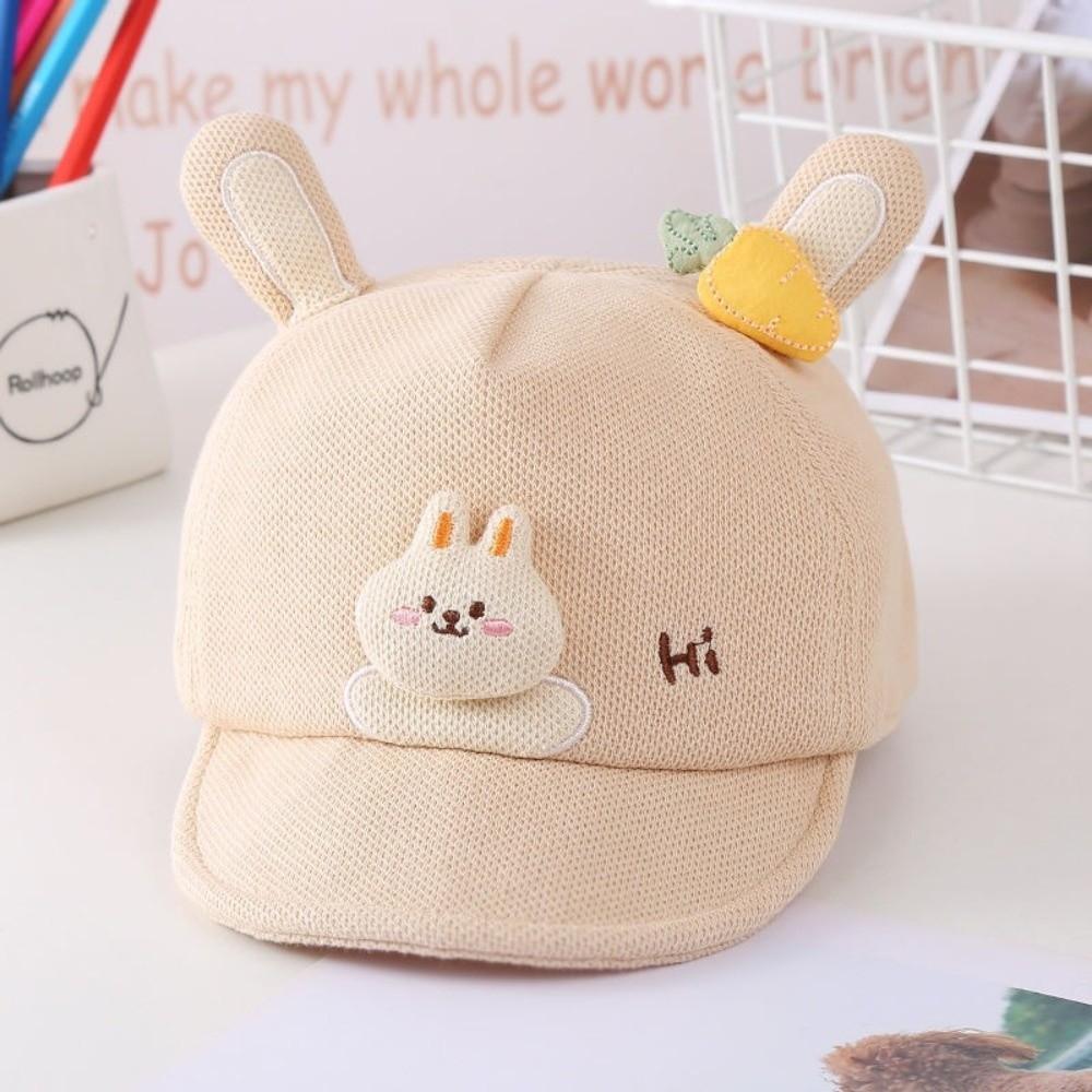 Cartoon Rabbit Ears Cartoon Peaked Hat Soft Brim Sun Hat Cute Sunshade Visors  Boys Girls Kids