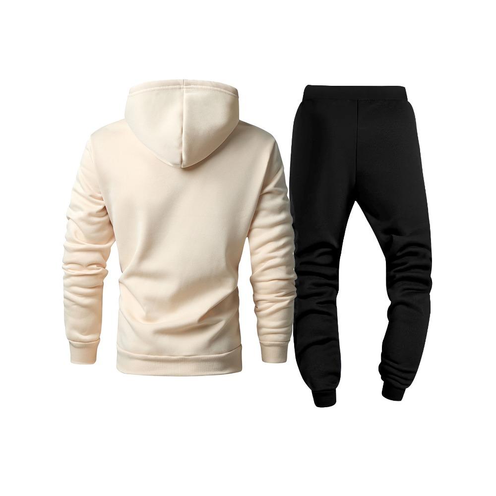 Spinnenmuster, Herren Kapuzenpullover mit langen Ärmeln Zweiteiliges Set, Lässiger Hoodie, Essentiell für Minimalistische Streetwear-Trends