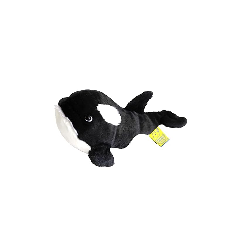 Sun Lemon Fluffy's Killer Whale Small Plush Toy, 10x10x10cm, Animal, P-8522