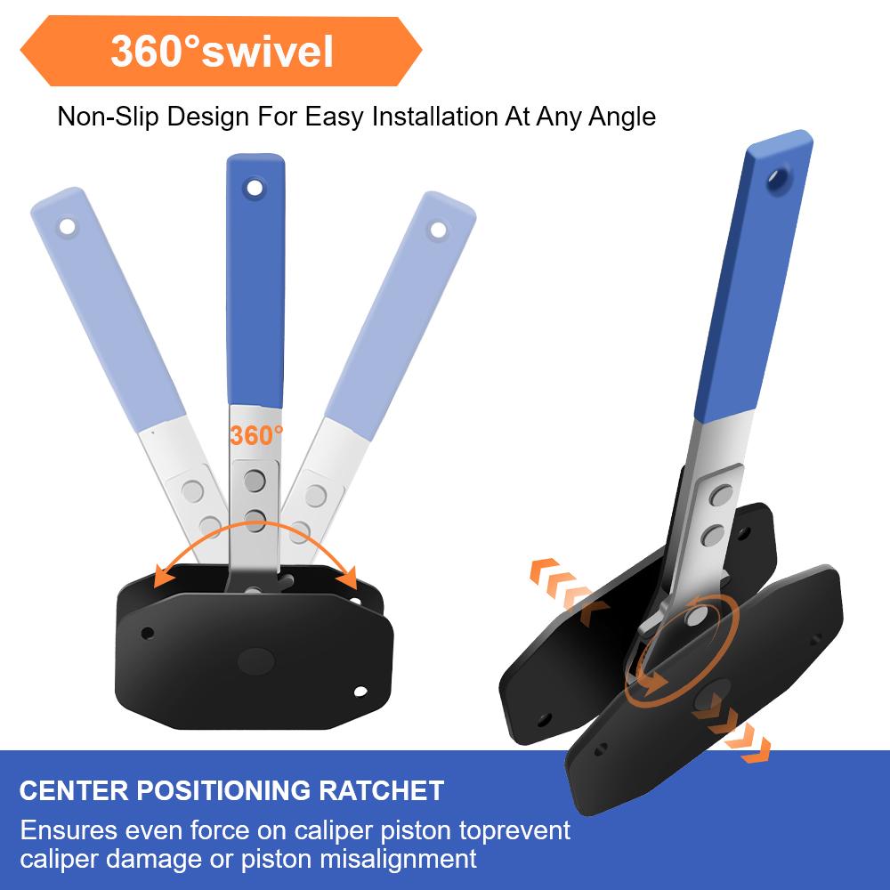 Caliper Spreader Tool Single Twin Quad Pistons Install Tool Car Ratchet Brake Piston Press Brake Caliper Wrench