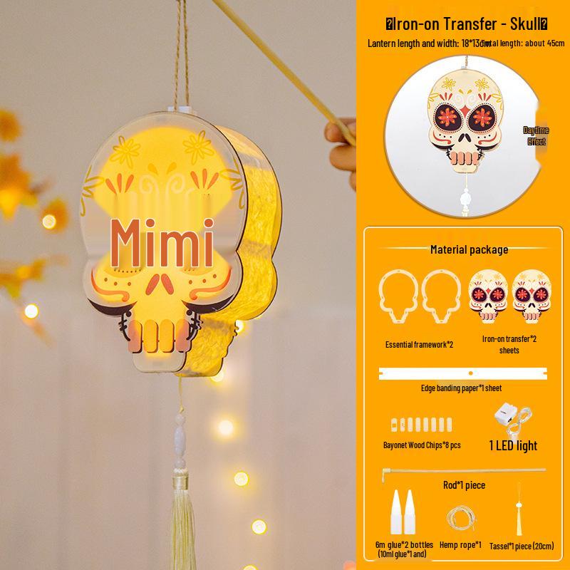 Children's DIY Pumpkin Lantern Halloween Decoration Kit