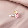 Pink Tourmaline Gemstone 925 Sterling Silver Handmade Jewelry Engagement Ring RR-58-13