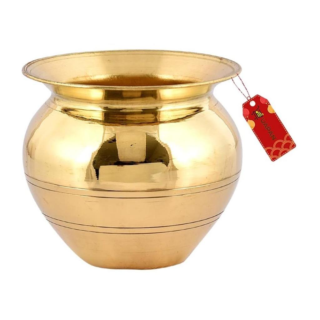 Brass Pooja Kalash Lota (Pack of 1, Brass)