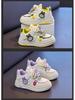 Girls' Cartoon Non-Slip Casual Skate Shoes - Spring 2026 Soft Sole White Sneakers