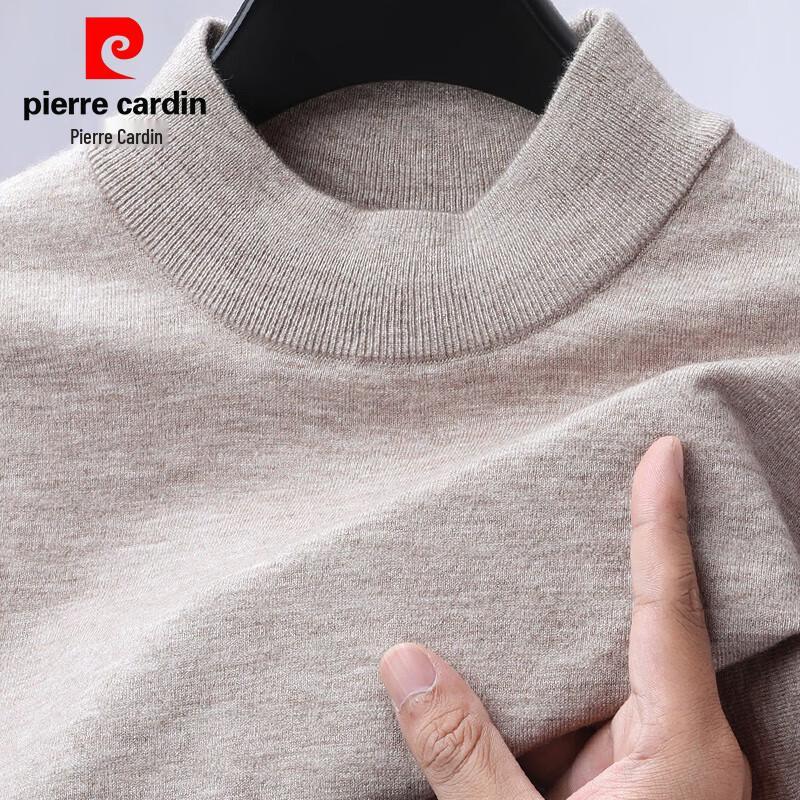 Pierre Cardin Men's Cashmere Blend Half-High Collar Sweater