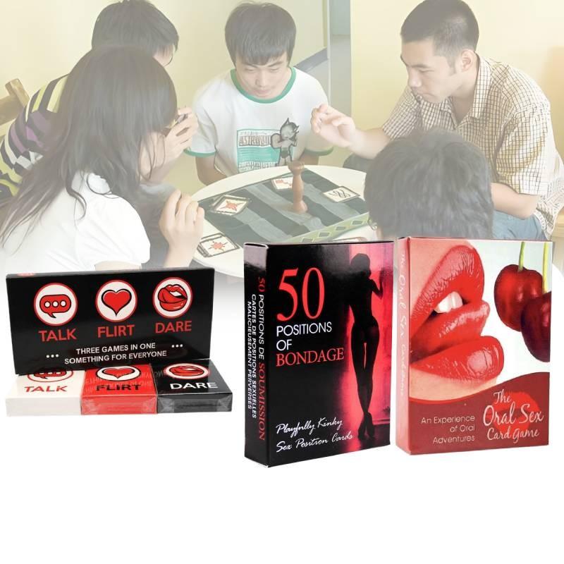 Jeu de Cartes Une Année de Sexe Édition Anglaise Idéal Pour les Couples Coquins dans la Chambre à Coucher