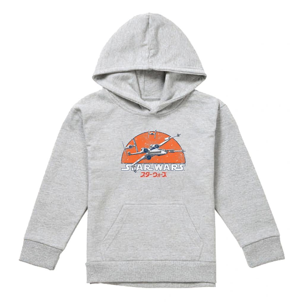 STAR WARS Childrens/Kids X-Wing Fighter Heather Hoodie
