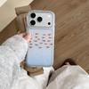 Korean Style Gold Foil Goldfish Phone Case for iPhone 14/15/16/17 Pro Max