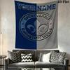 Custom Name SV Darmstadt 98 Wall Tapestry Aesthetic Wall Hanging Printed Fabric Blanket Decorative Tapestries for Bedroom Living Room Home Decor