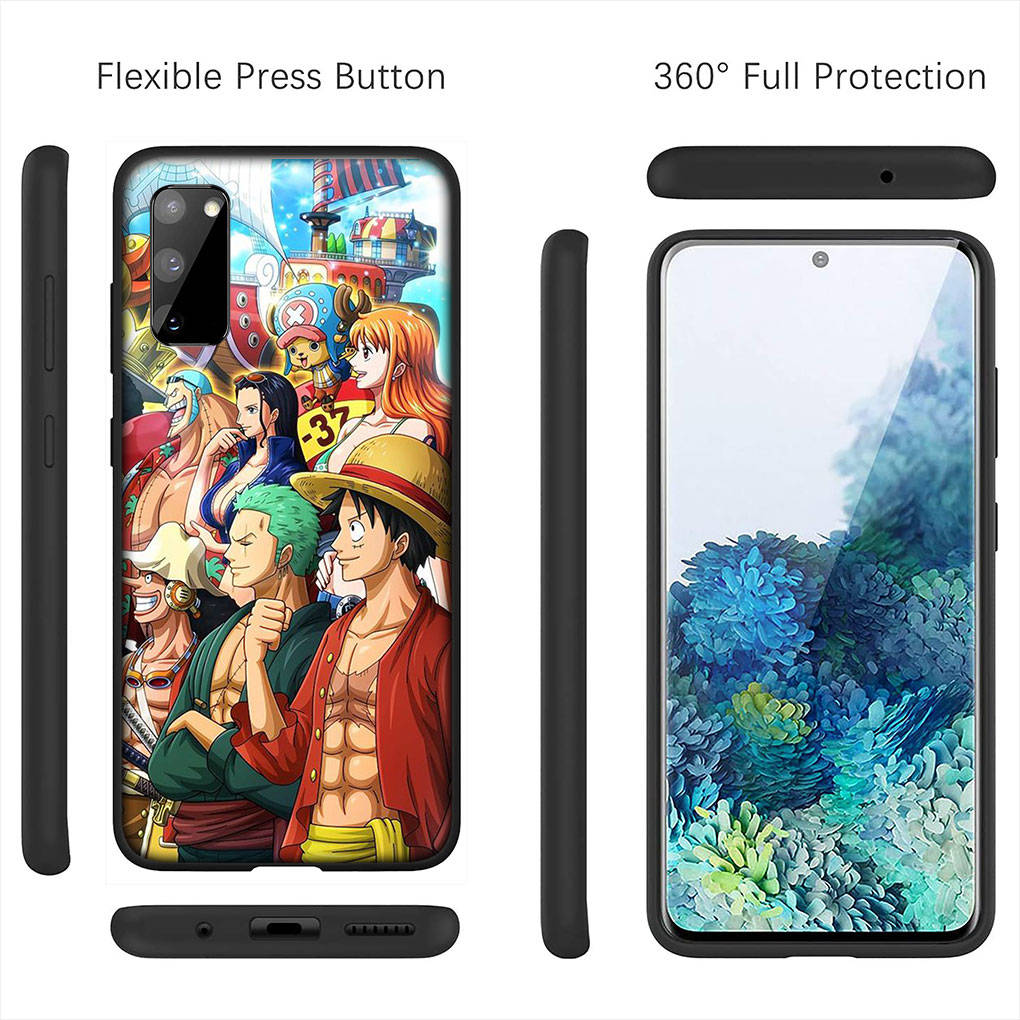 Cover for iPhone 16 15 Xiaomi Redmi Note 14 13 12 11 Pro Max X 8 9 16e Samsung Galaxy S25 S24 S23 Moto OPPO Huawei Comics Luffy One Piece Phone Case