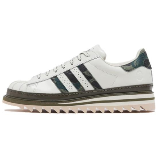 

CLOT X BAPE x Adidas Originals SUPERSTAR KJ1473 EU 36 армія зелений колір