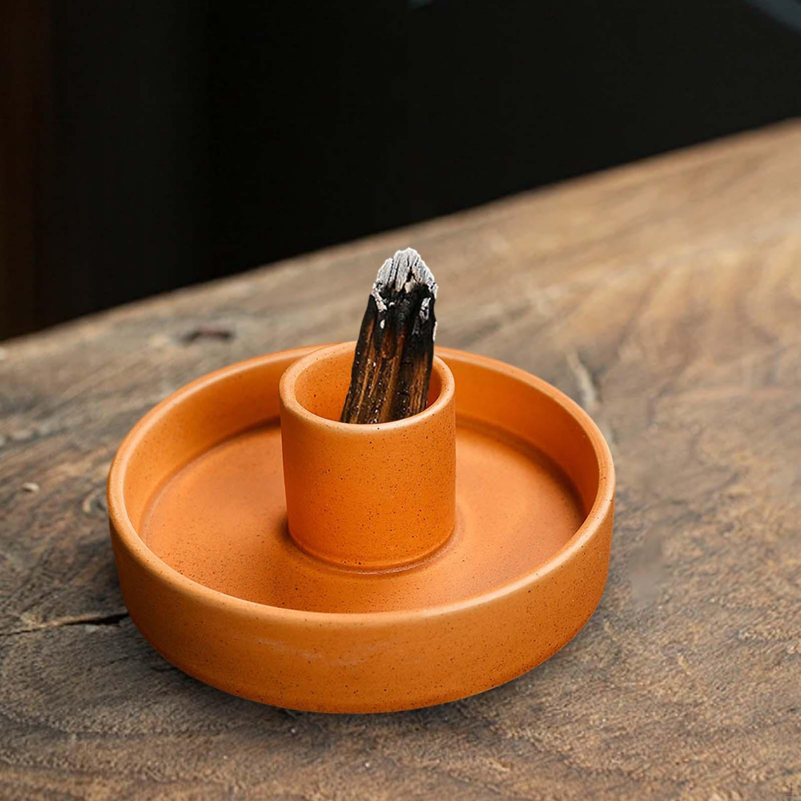 

Набор керамических подставок для благовоний для декора дома и офиса Orange