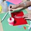 Silicone world Desktop Garbage Collection Box Vinyl Scrap Collector With Suction Cup Silicone Storage Ball Waste Box